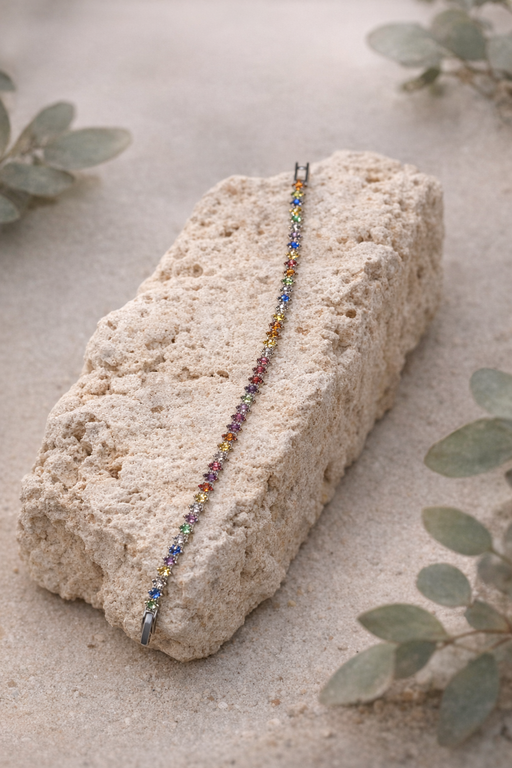 Aurora Prism Tennis Bracelet