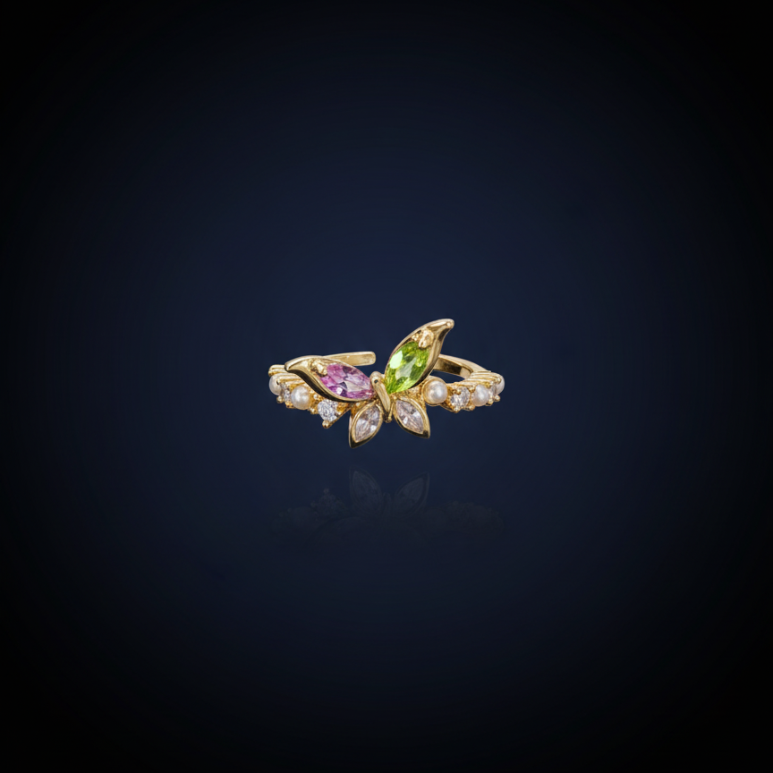 Butterfly Garden Ring - VITTAM