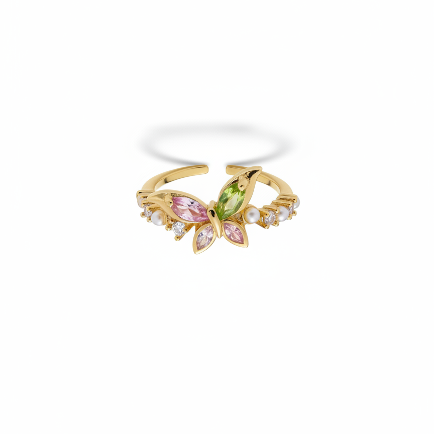 Butterfly Garden Ring - VITTAM
