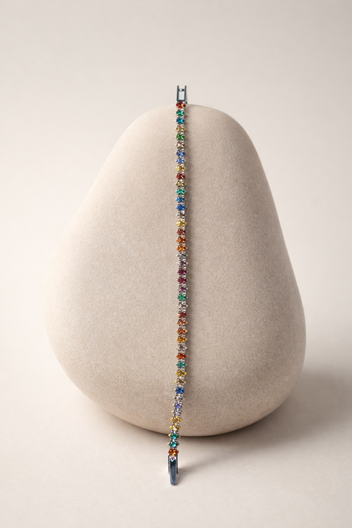 Aurora Prism Tennis Bracelet