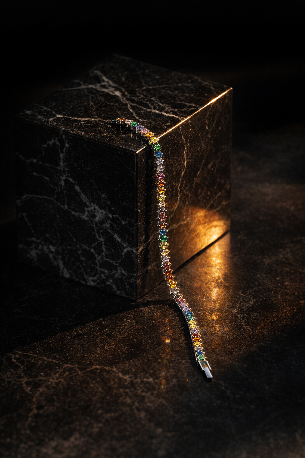 Aurora Prism Tennis Bracelet